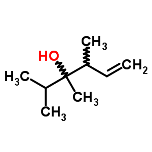 2,3,4-Trimethyl-5-hexen-3-olStructure,28638-29-1Structure 2,3,4-Trimethyl-5-hexen-3-ol Structure,28638-29-1Structure