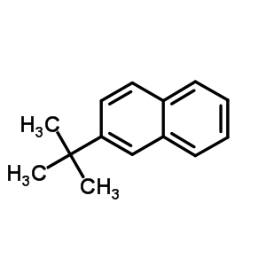 2-(1,1-二甲基乙基)-萘結(jié)構(gòu)式_2876-35-9結(jié)構(gòu)式