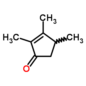 2,3,4-Trimethyl-2-cyclopentenoneStructure,28790-86-5Structure 2,3,4-Trimethyl-2-cyclopentenone Structure,28790-86-5Structure