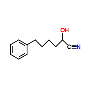 2-羥基-6-苯基己腈結(jié)構(gòu)式_288863-28-5結(jié)構(gòu)式