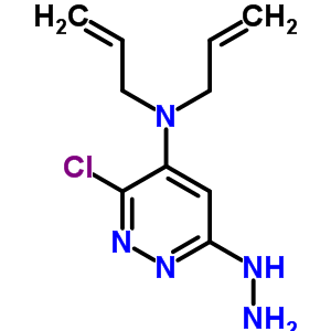 4-Pyridazinamine,3-chloro-6-hydrazinyl-n,n-di-2-propen-1-yl-Structure,29049-32-9Structure 4-Pyridazinamine,3-chloro-6-hydrazinyl-n,n-di-2-propen-1-yl- Structure,29049-32-9Structure