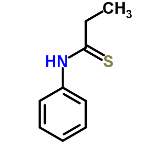 Propanethioamide,n-phenyl-Structure,2955-69-3Structure Propanethioamide,n-phenyl- Structure,2955-69-3Structure