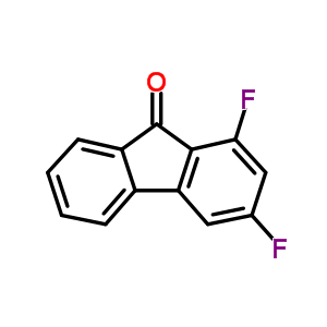 9H-fluoren-9-one,1,3-difluoro-Structure,2969-76-8Structure 9H-fluoren-9-one,1,3-difluoro- Structure,2969-76-8Structure