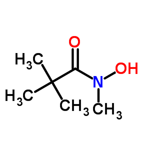 Propanamide,n-hydroxy-n,2,2-trimethyl-Structure,29740-66-7Structure Propanamide,n-hydroxy-n,2,2-trimethyl- Structure,29740-66-7Structure