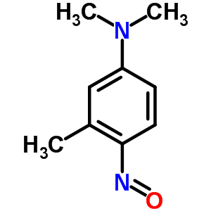 Benzenamine,n,n,3-trimethyl-4-nitroso-Structure,29785-93-1Structure Benzenamine,n,n,3-trimethyl-4-nitroso- Structure,29785-93-1Structure