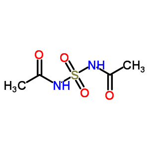 N-(乙酰基磺?；?乙酰胺結(jié)構(gòu)式_29824-66-6結(jié)構(gòu)式