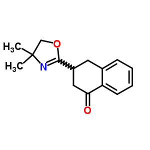 1(2H)-naphthalenone,3-(4,5-dihydro-4,4-dimethyl-2-oxazolyl)-3,4-dihydro-Structure,29947-04-4Structure 1(2H)-naphthalenone,3-(4,5-dihydro-4,4-dimethyl-2-oxazolyl)-3,4-dihydro- Structure,29947-04-4Structure