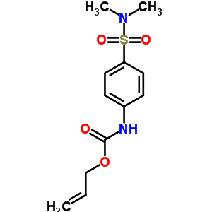 Carbanilic acid,p-(dimethylsulfamoyl)-, allyl ester (8ci)Structure,30057-01-3Structure Carbanilic acid,p-(dimethylsulfamoyl)-, allyl ester (8ci) Structure,30057-01-3Structure