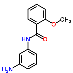 N-(3-aminophenyl)-2-methoxybenzamideStructure,301207-46-5Structure N-(3-aminophenyl)-2-methoxybenzamide Structure,301207-46-5Structure