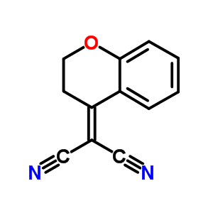 Propanedinitrile,2-(2,3-dihydro-4h-1-benzopyran-4-ylidene)-Structure,30197-78-5Structure Propanedinitrile,2-(2,3-dihydro-4h-1-benzopyran-4-ylidene)- Structure,30197-78-5Structure
