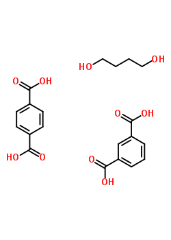1,3-Benzenedicarboxylic acid, polymer with 1,4-benzenedicarboxylic acid and 1,4-butanediolStructure,30580-17-7Structure 1,3-Benzenedicarboxylic acid, polymer with 1,4-benzenedicarboxylic acid and 1,4-butanediol Structure,30580-17-7Structure