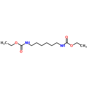 Carbamic acid,n,n-1,6-hexanediylbis-, c,c-diethyl esterStructure,3066-65-7Structure Carbamic acid,n,n-1,6-hexanediylbis-, c,c-diethyl ester Structure,3066-65-7Structure