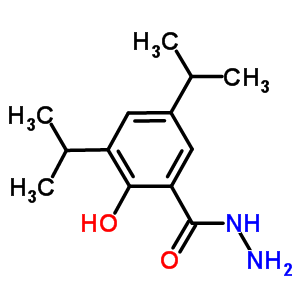 2-Hydroxy-3,5-diisopropylbenzohydrazideStructure,30991-43-6Structure 2-Hydroxy-3,5-diisopropylbenzohydrazide Structure,30991-43-6Structure