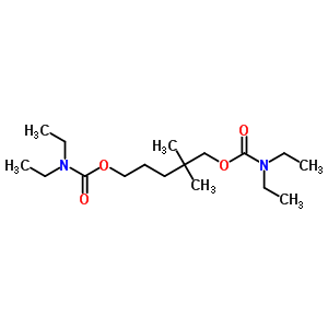 Carbamic acid,diethyl-, 2,2-dimethylpentamethylene ester (8ci)Structure,31035-93-5Structure Carbamic acid,diethyl-, 2,2-dimethylpentamethylene ester (8ci) Structure,31035-93-5Structure