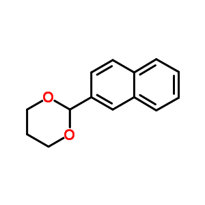 (9ci)-2-(2-萘)-1,3-二噁烷結(jié)構(gòu)式_31053-73-3結(jié)構(gòu)式
