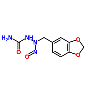 Hydrazinecarboxamide,2-(1,3-benzodioxol-5-ylmethyl)-2-nitroso-Structure,31127-15-8Structure Hydrazinecarboxamide,2-(1,3-benzodioxol-5-ylmethyl)-2-nitroso- Structure,31127-15-8Structure