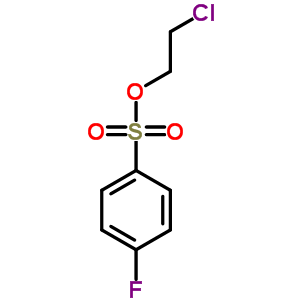 Benzenesulfonic acid,4-fluoro-, 2-chloroethyl esterStructure,312-65-2Structure Benzenesulfonic acid,4-fluoro-, 2-chloroethyl ester Structure,312-65-2Structure
