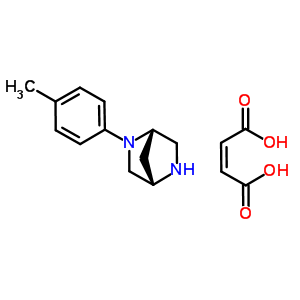 (1S,4S)-()-2-(4-Methylphenyl)-2,5-diazabicyclo[2.2.1]heptane maleate salt Structure,312624-04-7Structure