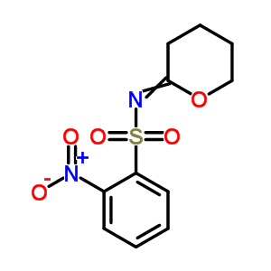 Benzenesulfonamide,2-nitro-n-(tetrahydro-2h-pyran-2-ylidene)-Structure,3128-48-1Structure Benzenesulfonamide,2-nitro-n-(tetrahydro-2h-pyran-2-ylidene)- Structure,3128-48-1Structure