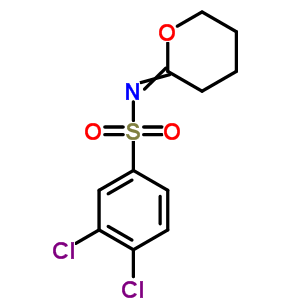 Benzenesulfonamide,3,4-dichloro-n-(tetrahydro-2h-pyran-2-ylidene)-Structure,3128-52-7Structure Benzenesulfonamide,3,4-dichloro-n-(tetrahydro-2h-pyran-2-ylidene)- Structure,3128-52-7Structure