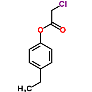 Acetic acid, 2-chloro-,4-ethylphenyl esterStructure,3132-25-0Structure Acetic acid, 2-chloro-,4-ethylphenyl ester Structure,3132-25-0Structure