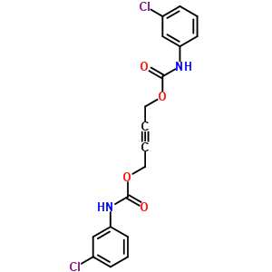 Carbamic acid,(3-chlorophenyl)-, 2-butyne-1,4-diyl ester (9ci)Structure,3159-29-3Structure Carbamic acid,(3-chlorophenyl)-, 2-butyne-1,4-diyl ester (9ci) Structure,3159-29-3Structure