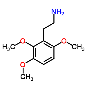 Benzeneethanamine,2,3,6-trimethoxy-, hydrochloride (1:1)Structure,3166-84-5Structure Benzeneethanamine,2,3,6-trimethoxy-, hydrochloride (1:1) Structure,3166-84-5Structure