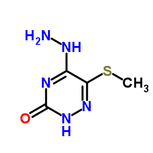 5-Hydrazinyl-6-methylsulfanyl-2h-1,2,4-triazin-3-oneStructure,31697-24-2Structure 5-Hydrazinyl-6-methylsulfanyl-2h-1,2,4-triazin-3-one Structure,31697-24-2Structure