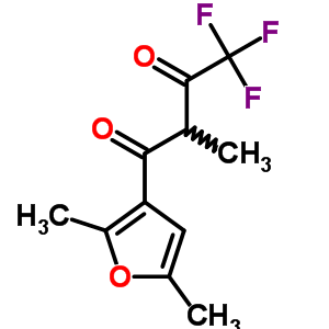 1,3-Butanedione,1-(2,5-dimethyl-3-furanyl)-4,4,4-trifluoro-2-methyl-Structure,317-43-1Structure 1,3-Butanedione,1-(2,5-dimethyl-3-furanyl)-4,4,4-trifluoro-2-methyl- Structure,317-43-1Structure