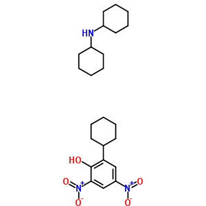 2-Cyclohexyl-4,6-dinitrophenol dicyclo hexylamineStructure,317-83-9Structure 2-Cyclohexyl-4,6-dinitrophenol dicyclo hexylamine Structure,317-83-9Structure