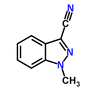 1-Methyl-1h-indazole-3-carbonitrileStructure,31748-44-4Structure 1-Methyl-1h-indazole-3-carbonitrile Structure,31748-44-4Structure