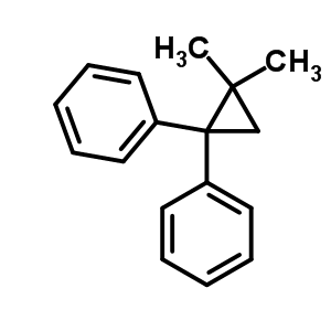 Benzene,1,1-(2,2-dimethylcyclopropylidene)bis-Structure,32134-41-1Structure Benzene,1,1-(2,2-dimethylcyclopropylidene)bis- Structure,32134-41-1Structure