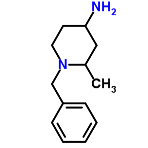 1-Benzyl-2-methyl-piperidin-4-amineStructure,321345-30-6Structure 1-Benzyl-2-methyl-piperidin-4-amine Structure,321345-30-6Structure