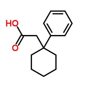 Cyclohexaneacetic acid,1-phenyl-Structure,32231-03-1Structure Cyclohexaneacetic acid,1-phenyl- Structure,32231-03-1Structure