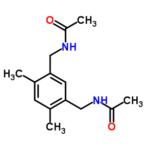 2,4-Bis(acetylaminomethyl)-1,5-dimethylbenzeneStructure,32280-53-8Structure 2,4-Bis(acetylaminomethyl)-1,5-dimethylbenzene Structure,32280-53-8Structure