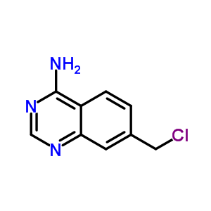 4-Amine-7-chloromethylquinazolineStructure,323591-38-4Structure 4-Amine-7-chloromethylquinazoline Structure,323591-38-4Structure