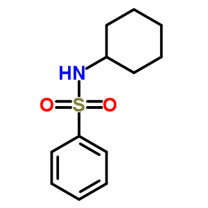 Benzenesulfonamide,n-cyclohexyl-Structure,3237-31-8Structure Benzenesulfonamide,n-cyclohexyl- Structure,3237-31-8Structure