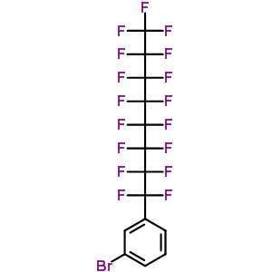 1-Bromo-3-(heptadecafluorooctyl)-benzeneStructure,325459-90-3Structure 1-Bromo-3-(heptadecafluorooctyl)-benzene Structure,325459-90-3Structure