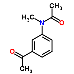 N-(3-乙酰基苯基)-n-甲基乙酰胺結構式_325715-13-7結構式