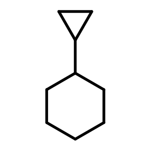 CyclopropylcyclohexaneStructure,32669-86-6Structure Cyclopropylcyclohexane Structure,32669-86-6Structure
