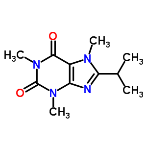 1,3,7-Trimethyl-8-propan-2-yl-purine-2,6-dioneStructure,3279-79-6Structure 1,3,7-Trimethyl-8-propan-2-yl-purine-2,6-dione Structure,3279-79-6Structure