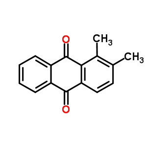 Anthraquinone, 1,2-dimethyl-Structure,3285-98-1Structure Anthraquinone, 1,2-dimethyl- Structure,3285-98-1Structure