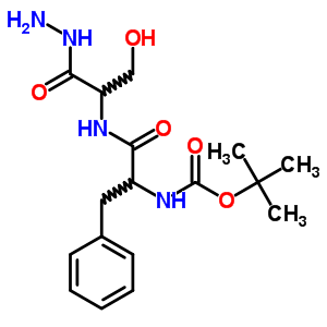 (9CI)-N-[N-[(1,1-二甲基乙氧基)羰基]-L-苯基丙氨?；鵠-L-絲氨酸肼結構式_32899-48-2結構式