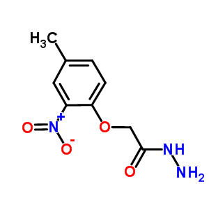 2-(4-Methyl-2-nitrophenoxy)acetohydrazideStructure,329222-71-1Structure 2-(4-Methyl-2-nitrophenoxy)acetohydrazide Structure,329222-71-1Structure