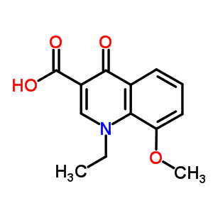 1-Ethyl-8-methoxy-4-oxo-1,4-dihydro-3-quinolinecarboxylic acidStructure,32932-14-2Structure 1-Ethyl-8-methoxy-4-oxo-1,4-dihydro-3-quinolinecarboxylic acid Structure,32932-14-2Structure