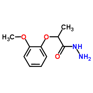 2-(2-Methoxyphenoxy)propanohydrazideStructure,330177-32-7Structure 2-(2-Methoxyphenoxy)propanohydrazide Structure,330177-32-7Structure