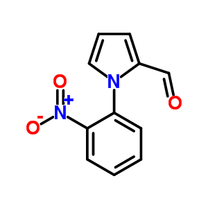 1-(2-硝基苯基)-1H-吡咯-2-甲醛結(jié)構(gòu)式_33265-61-1結(jié)構(gòu)式