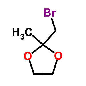 2-(Bromomethyl)-2-methyl-1,3-dioxolaneStructure,33278-96-5Structure 2-(Bromomethyl)-2-methyl-1,3-dioxolane Structure,33278-96-5Structure