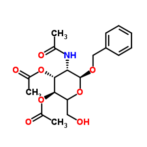 Benzyl 2-acetamido-2-deoxy-3,4-di-o-acetyl-alpha-d-glucopyranosideStructure,33401-01-3Structure Benzyl 2-acetamido-2-deoxy-3,4-di-o-acetyl-alpha-d-glucopyranoside Structure,33401-01-3Structure