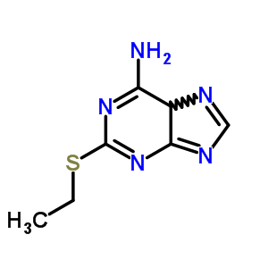 2-Ethylsulfanyl-5h-purin-6-amineStructure,33436-90-7Structure 2-Ethylsulfanyl-5h-purin-6-amine Structure,33436-90-7Structure